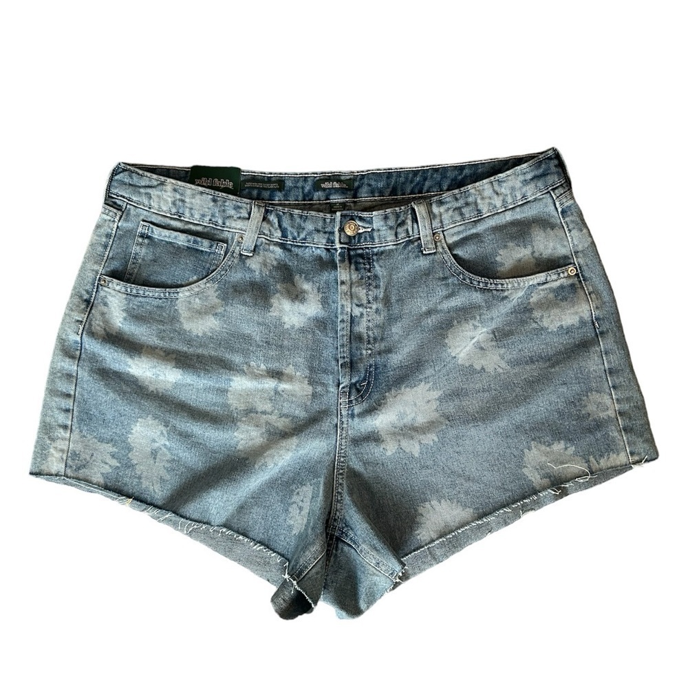 5/$25 Wild Fable Super High-Rise Cutoff shorts size 17